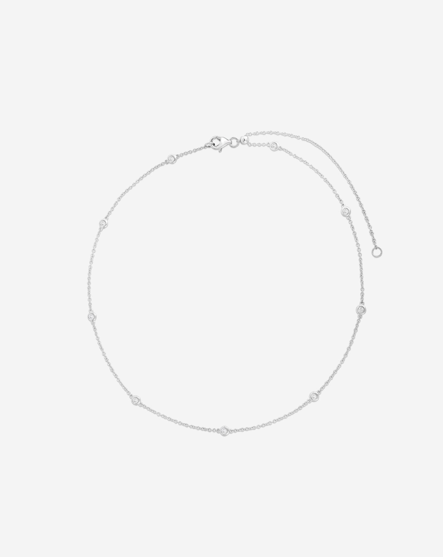 Ring Concierge Necklaces Multiway Diamond Bezel Necklace + Double Wrap Bracelet