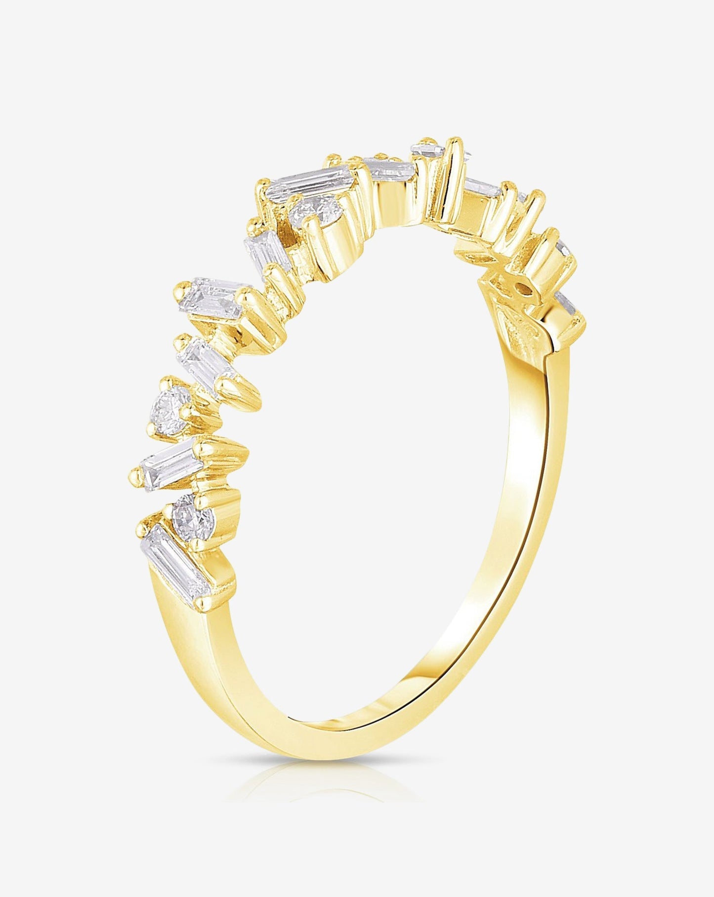 Ring Concierge Rings Mixed Shape Diamond Ring in 14K Yellow Gold