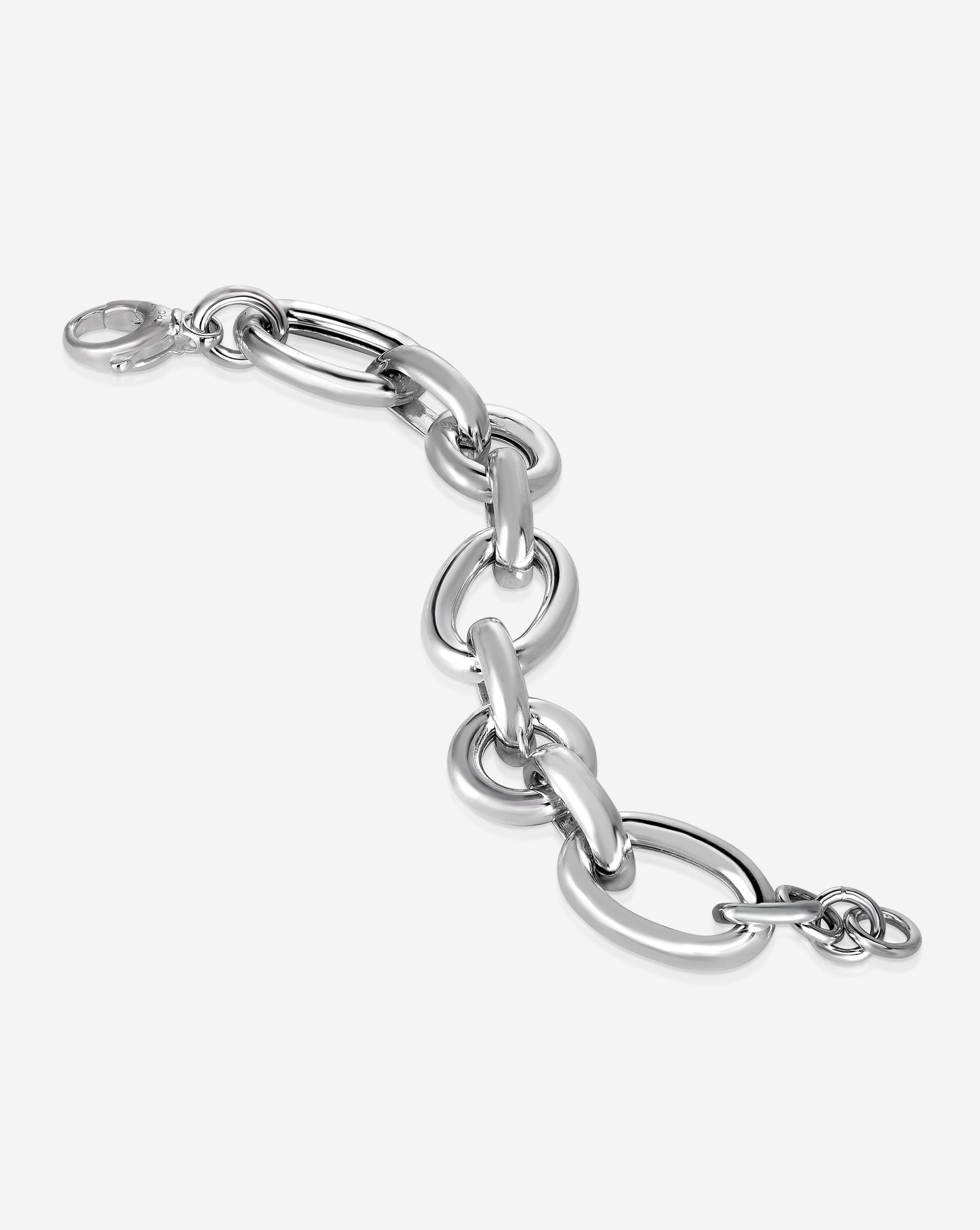 Ring Concierge Statement Sterling - Oval Link Chain Bracelet
