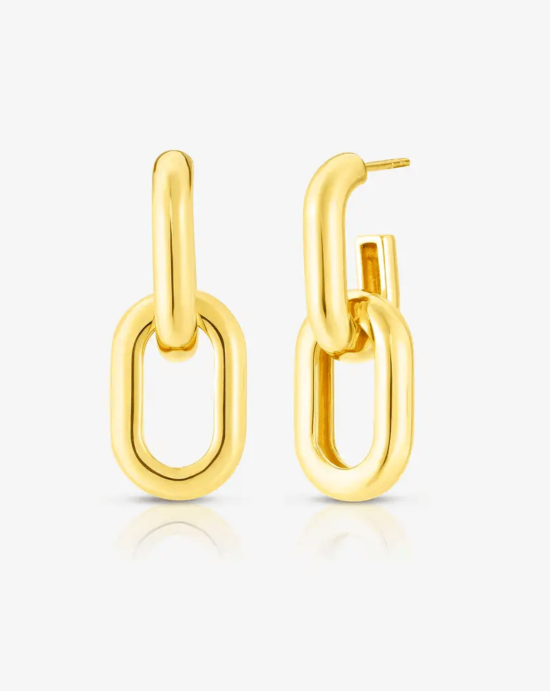 Multiway Cloud Link Earrings - Bottom Link