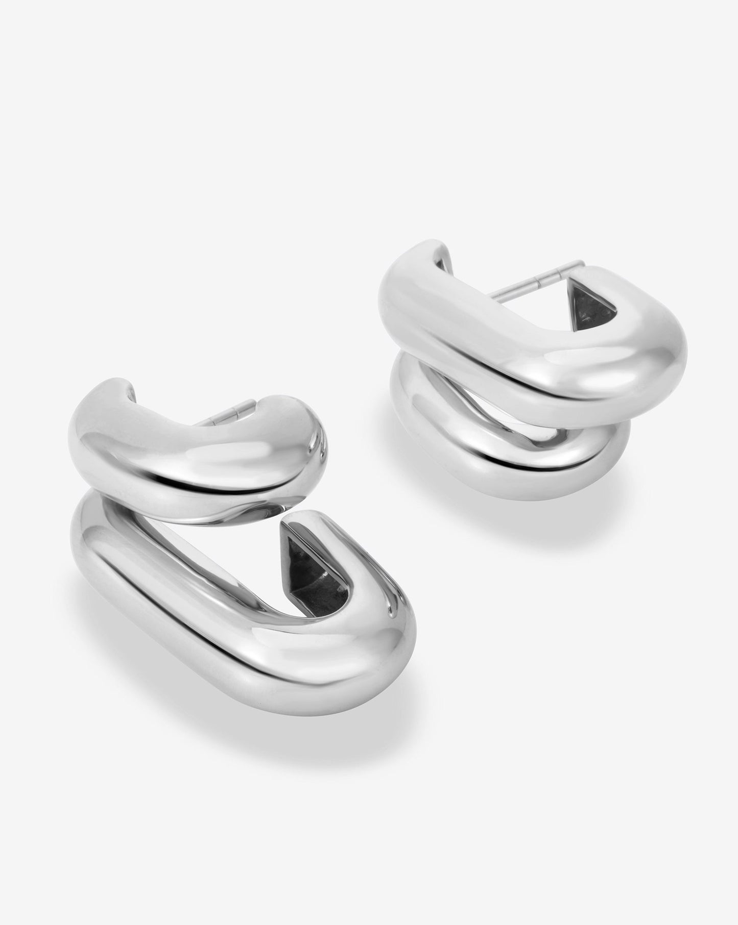 Ring Concierge Earrings Bold Gold Cloud Multi Hoops