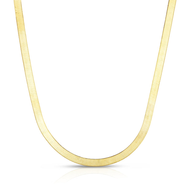 Herringbone Chain Necklace - Ring Concierge
