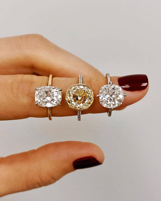4 Mixed Metal Engagement Rings, From Subtle to Showstopping