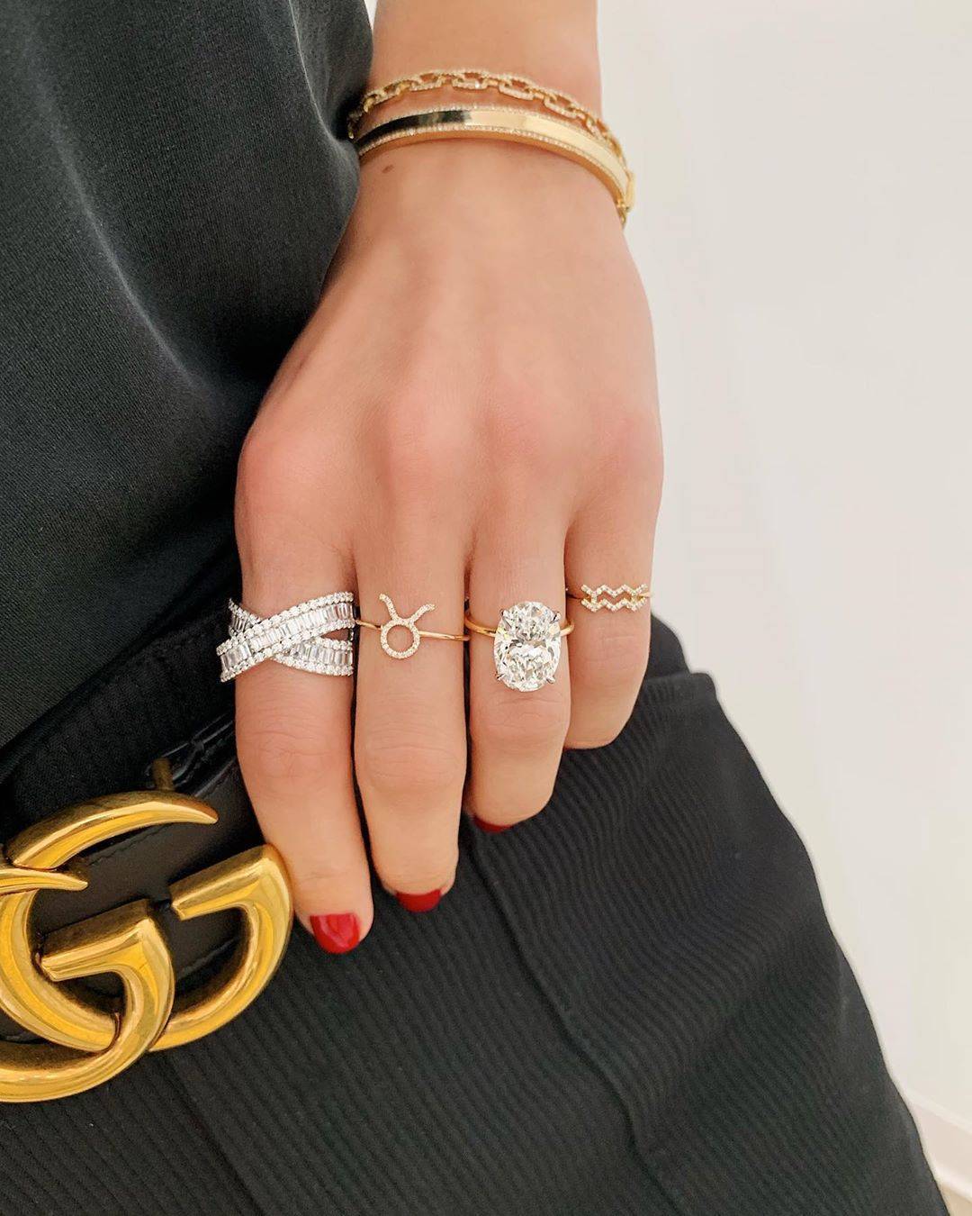 Why the Baguette Crossover Ring Is a Celeb-Favorite Statement Piece