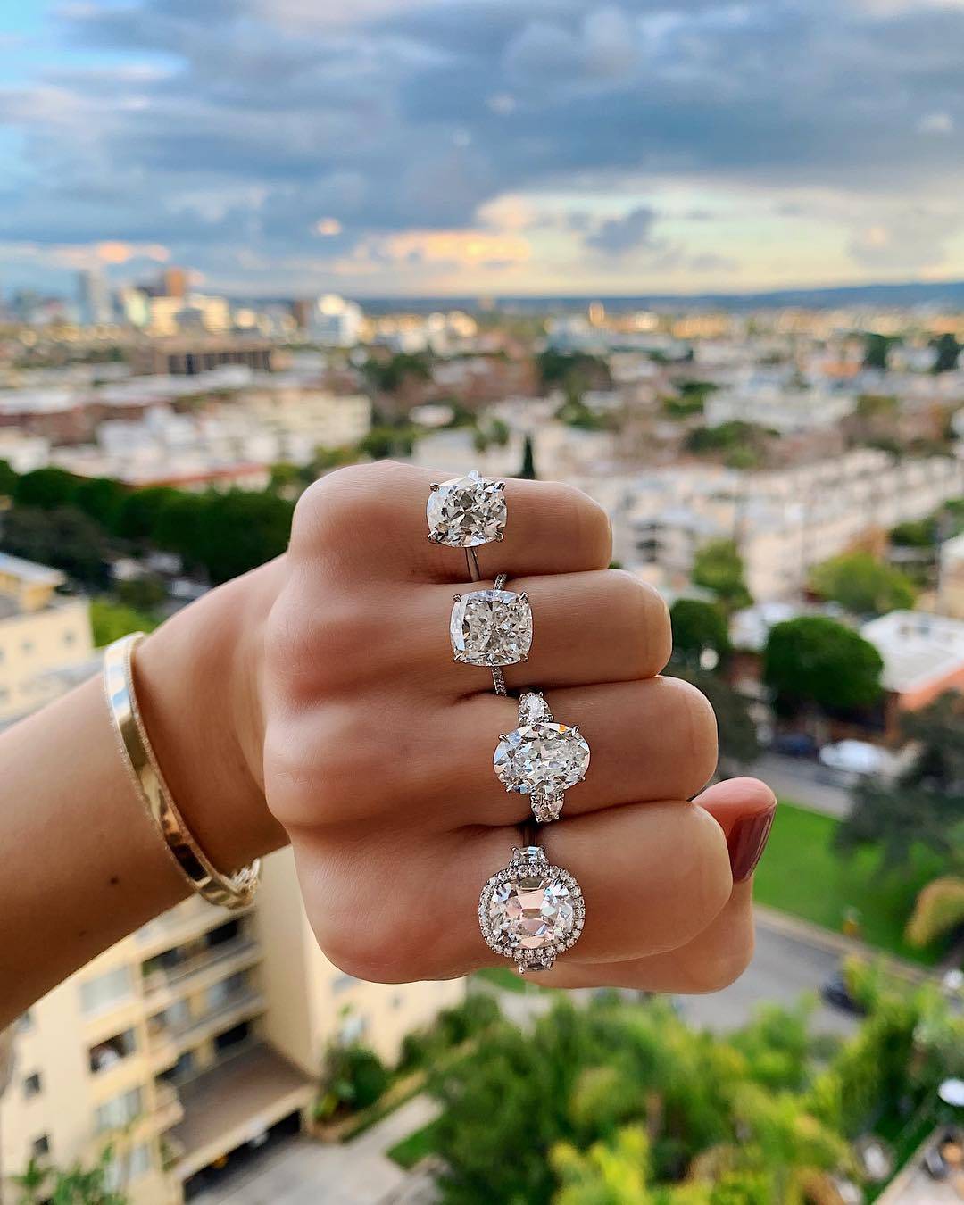 18 Platinum Engagement Rings to Suit Every Style