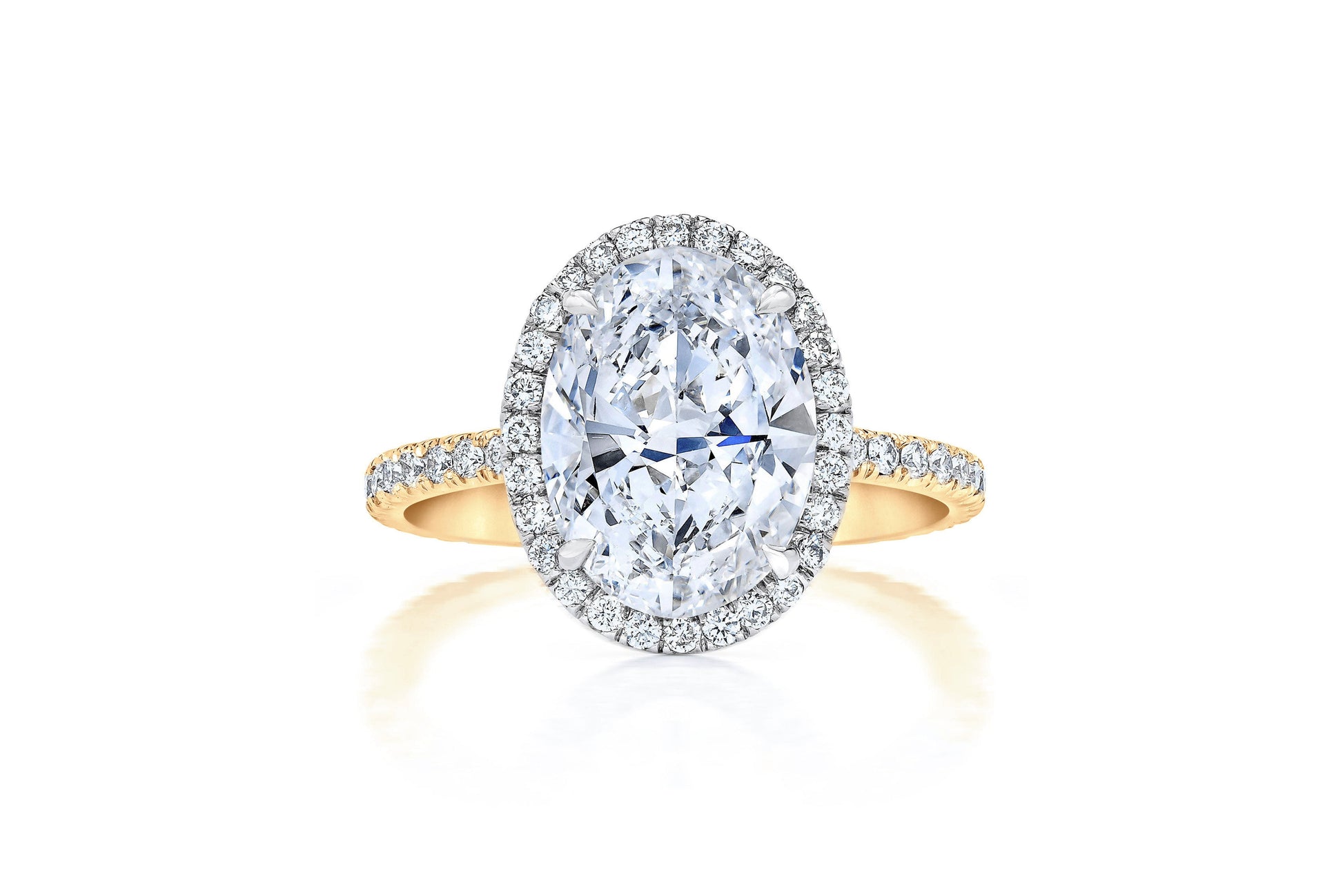 Halo Oval YG Front 40676590846040