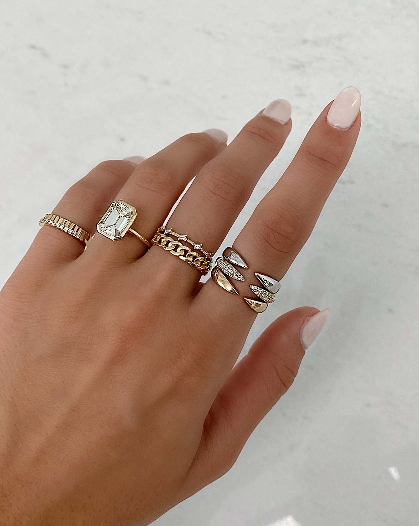 Bezel Emerald YG 40675175694424