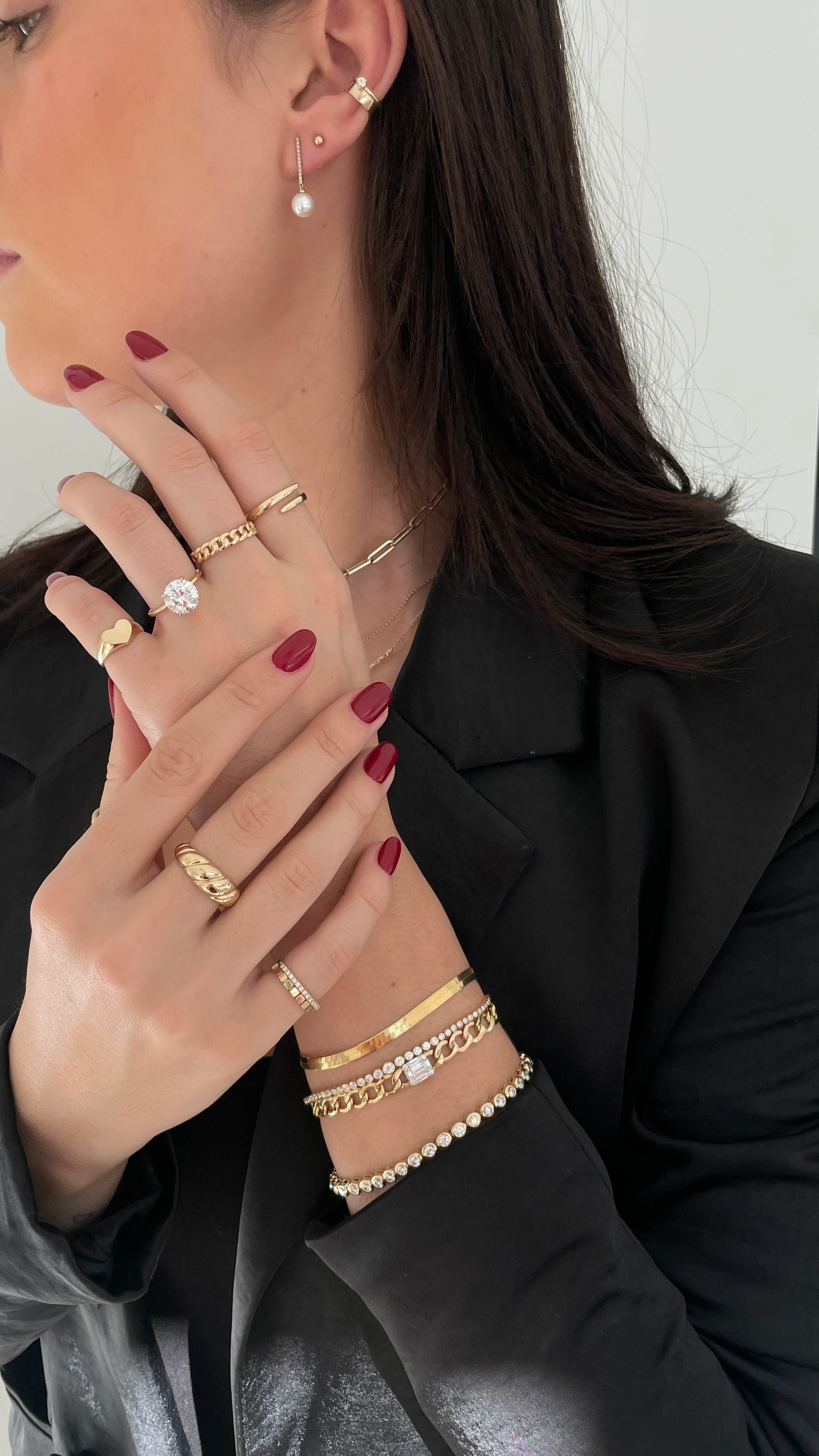 Whisper Thin Round YG + HH 40674678472792