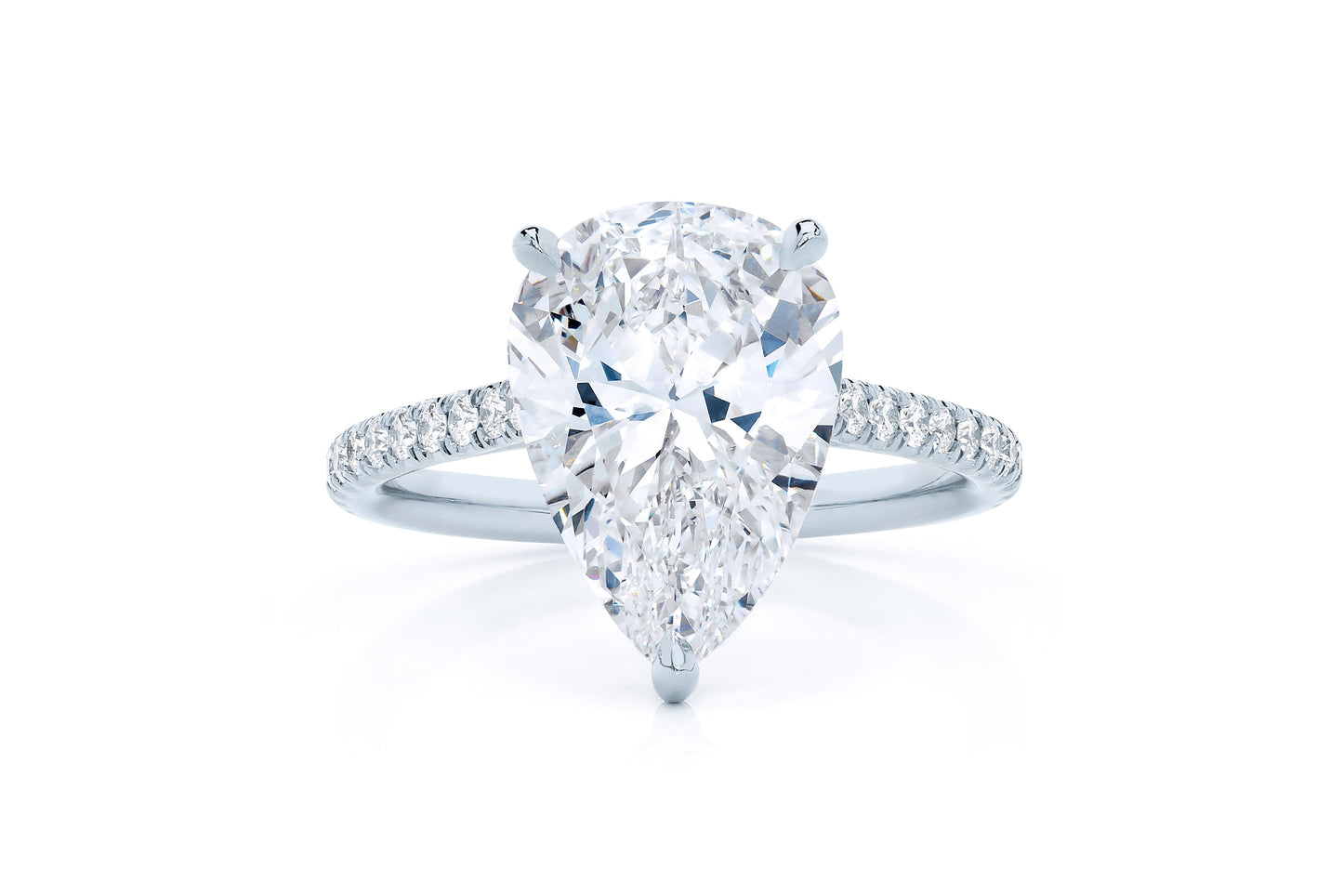 Whisper Thin Pave Pear PLT 40675119136856