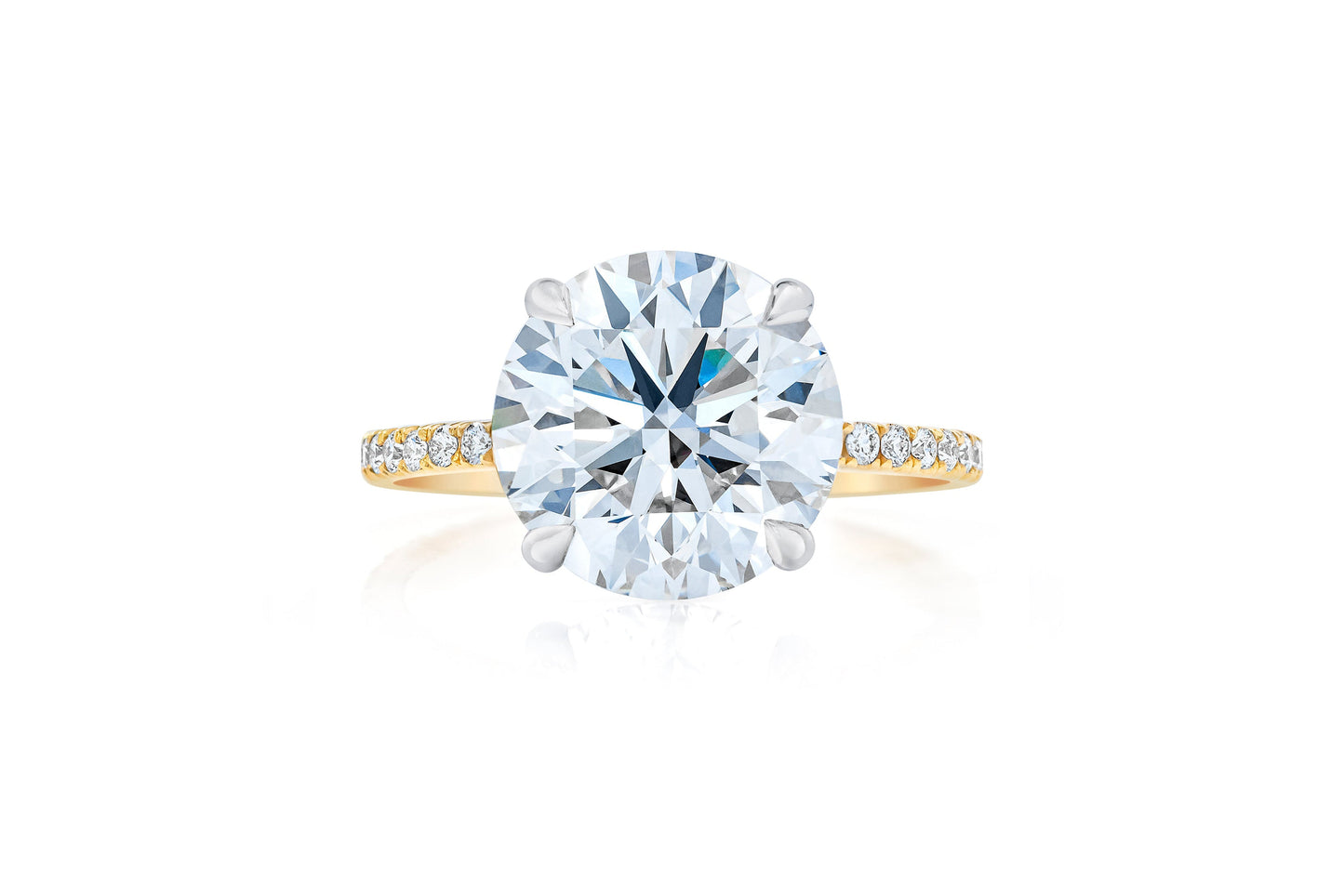 Whisper Thin Pave Round YG + HH 40675118841944