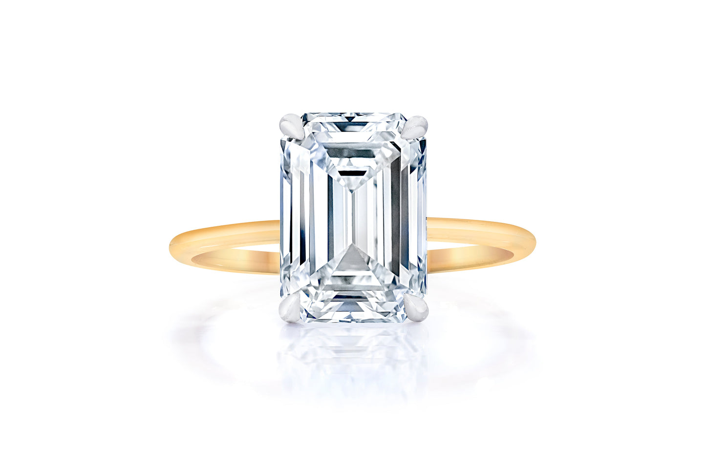 Whisper Thin Emerald YG + HH 40674678669400