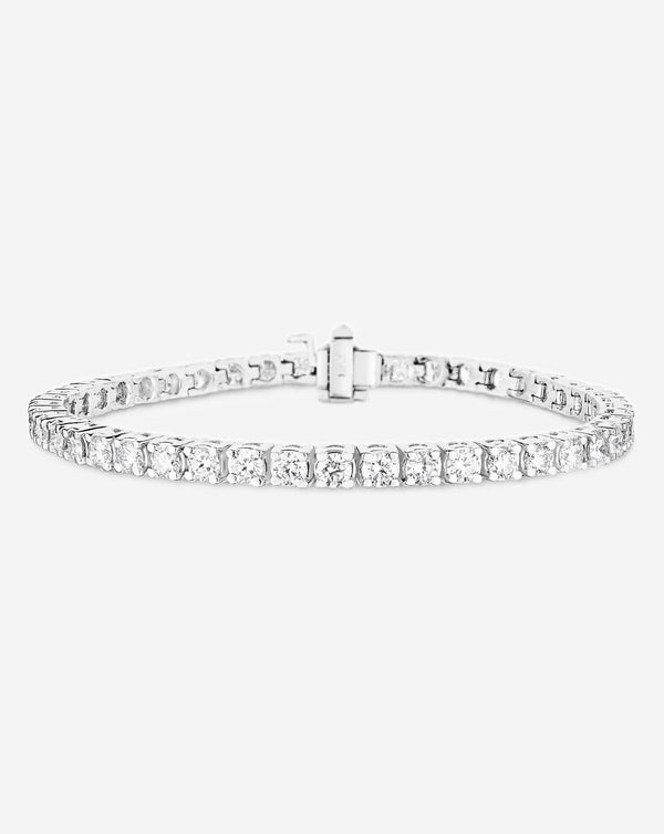 Ring Concierge Bracelets 14k White Gold / 6.5" / 2 Carat Total Weight Classic Diamond Tennis Bracelet