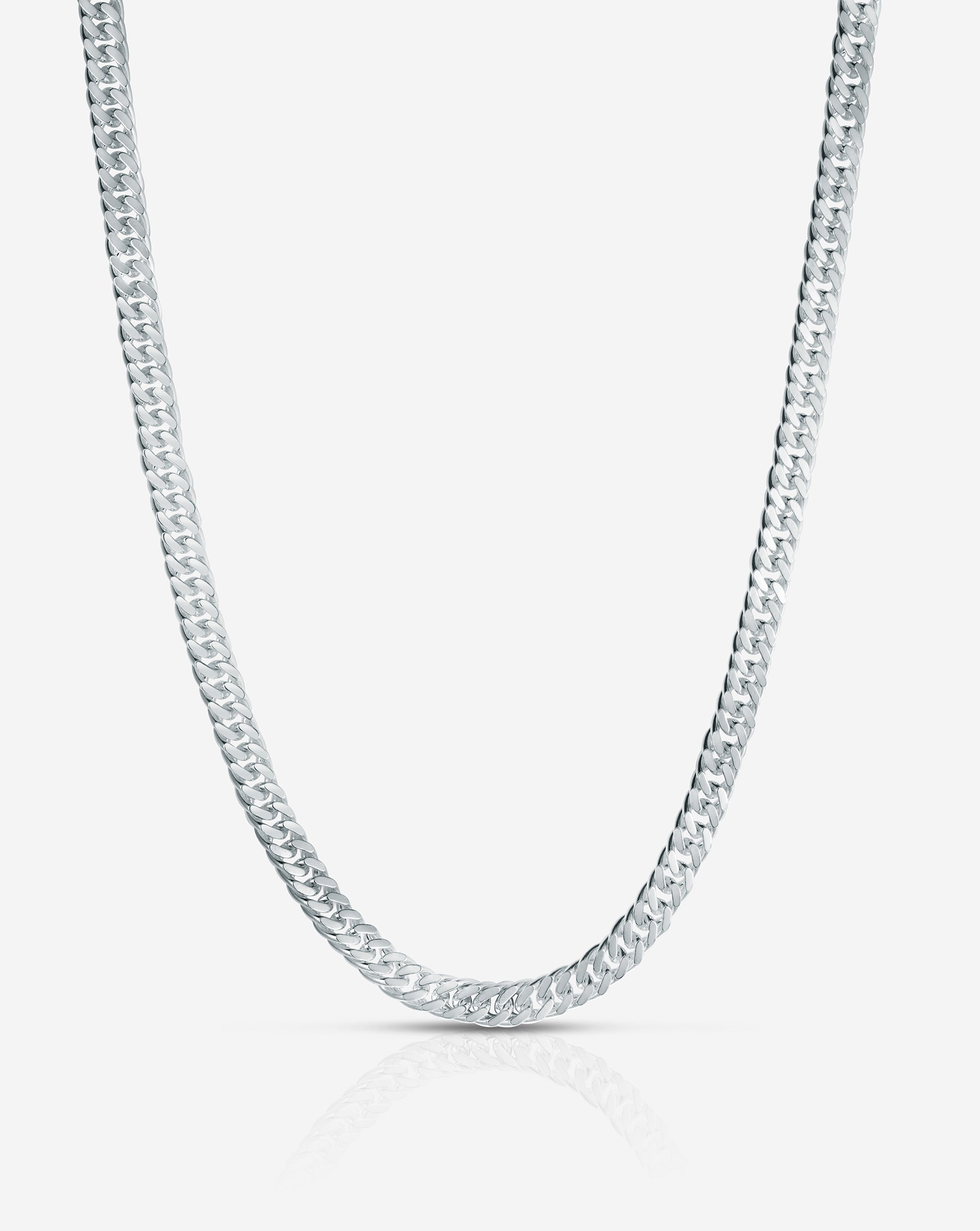 Ring Concierge Statement Sterling - Jumbo Curb Chain Necklace Sterling Silver