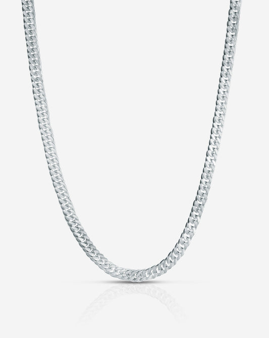 Ring Concierge Statement Sterling - Jumbo Curb Chain Necklace Sterling Silver