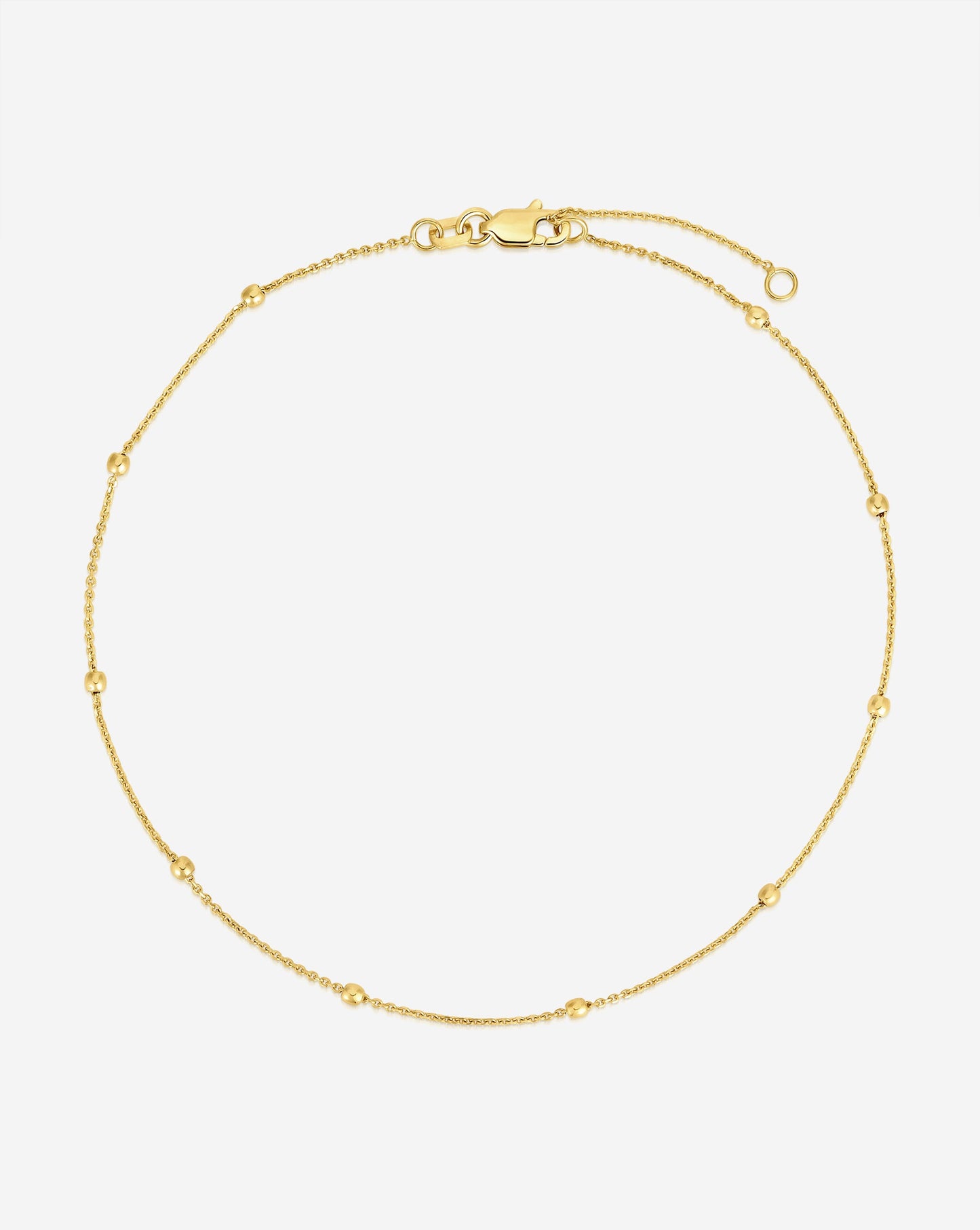 Saturn Chain Anklet - Ring Concierge