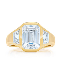 Bridal Engagement Rings Trinity Bezel | Signature-settings