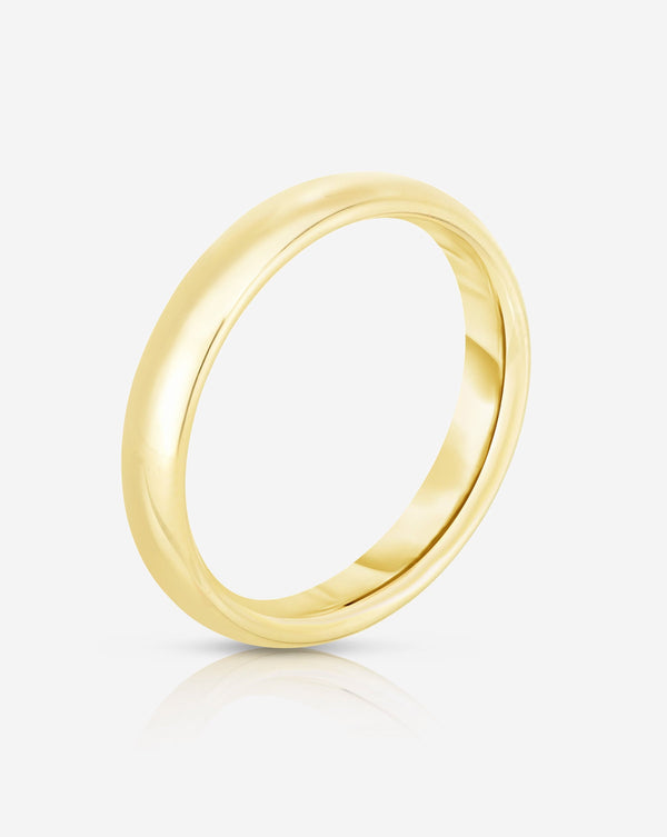 Bridal Mens Rings 4 mm Comfort Fit Wedding Band
