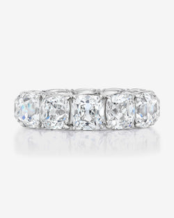 Bridal Wedding Bands Old Mine Cut Eternity Band