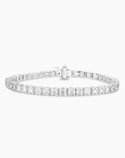 Ring Concierge Bracelets 14k White Gold / 6.5" / 2 Carat Total Weight Classic Diamond Tennis Bracelet