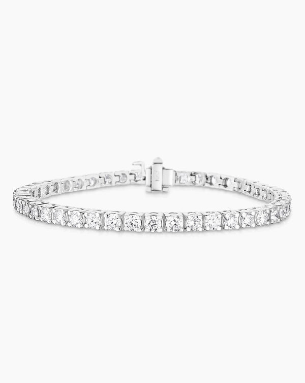 Ring Concierge Bracelets 14k White Gold / 6.5" / 2 Carat Total Weight Classic Diamond Tennis Bracelet