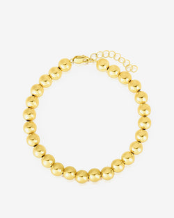 Ring Concierge Bracelets 14k Yellow Gold Jumbo Gold Bead Bracelet