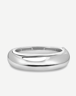 Ring Concierge Bracelets Statement Sterling - Cloud Bangle, video of 3 stacked bracelets
