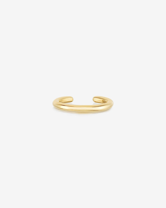Ring Concierge Earrings Gold Ear Cuff 14K Yellow Gold - flat image