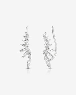 Marquise Illusion Climber 14k White Gold