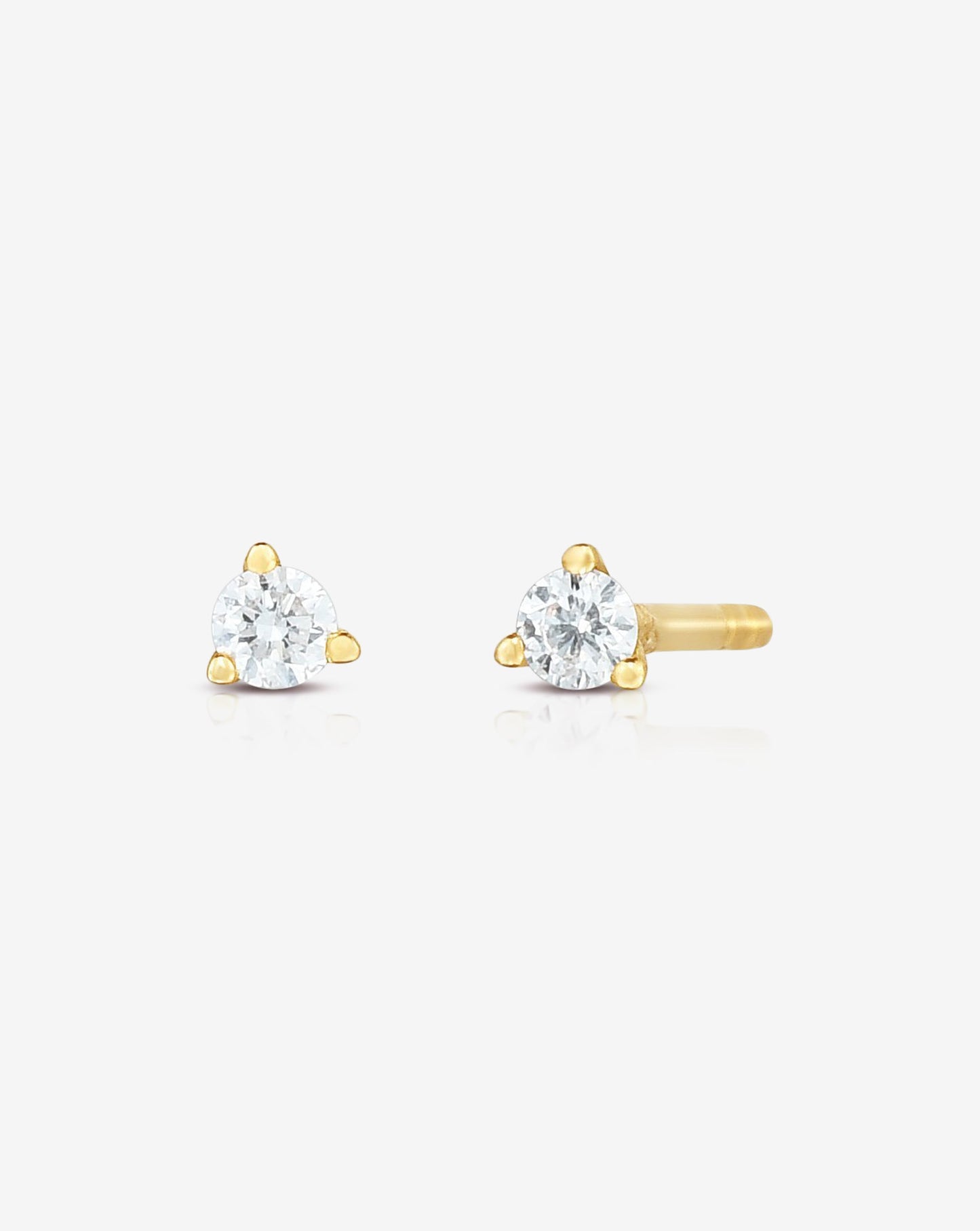 Ring Concierge Earrings Tiny Diamond Studs