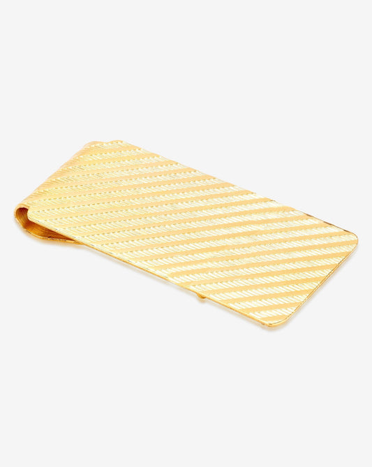 Ring Concierge Mens Money Clips 14k Yellow Gold Textured Money Clip