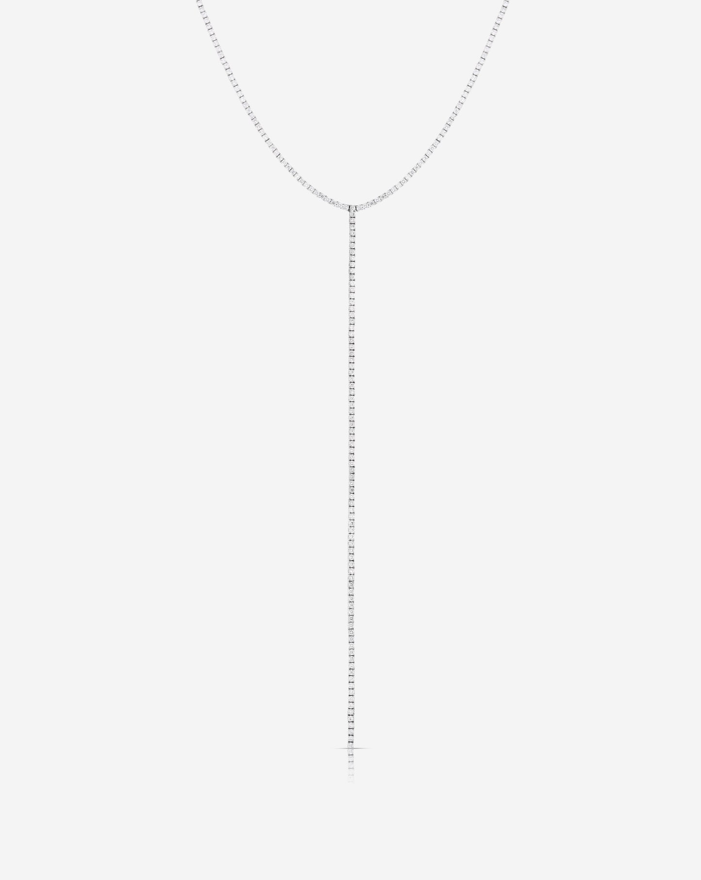 Ring Concierge Necklaces Diamond Lariat Necklace - 14K WG