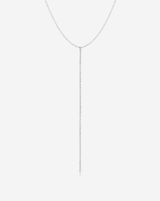 Ring Concierge Necklaces Diamond Lariat Necklace - 14K WG