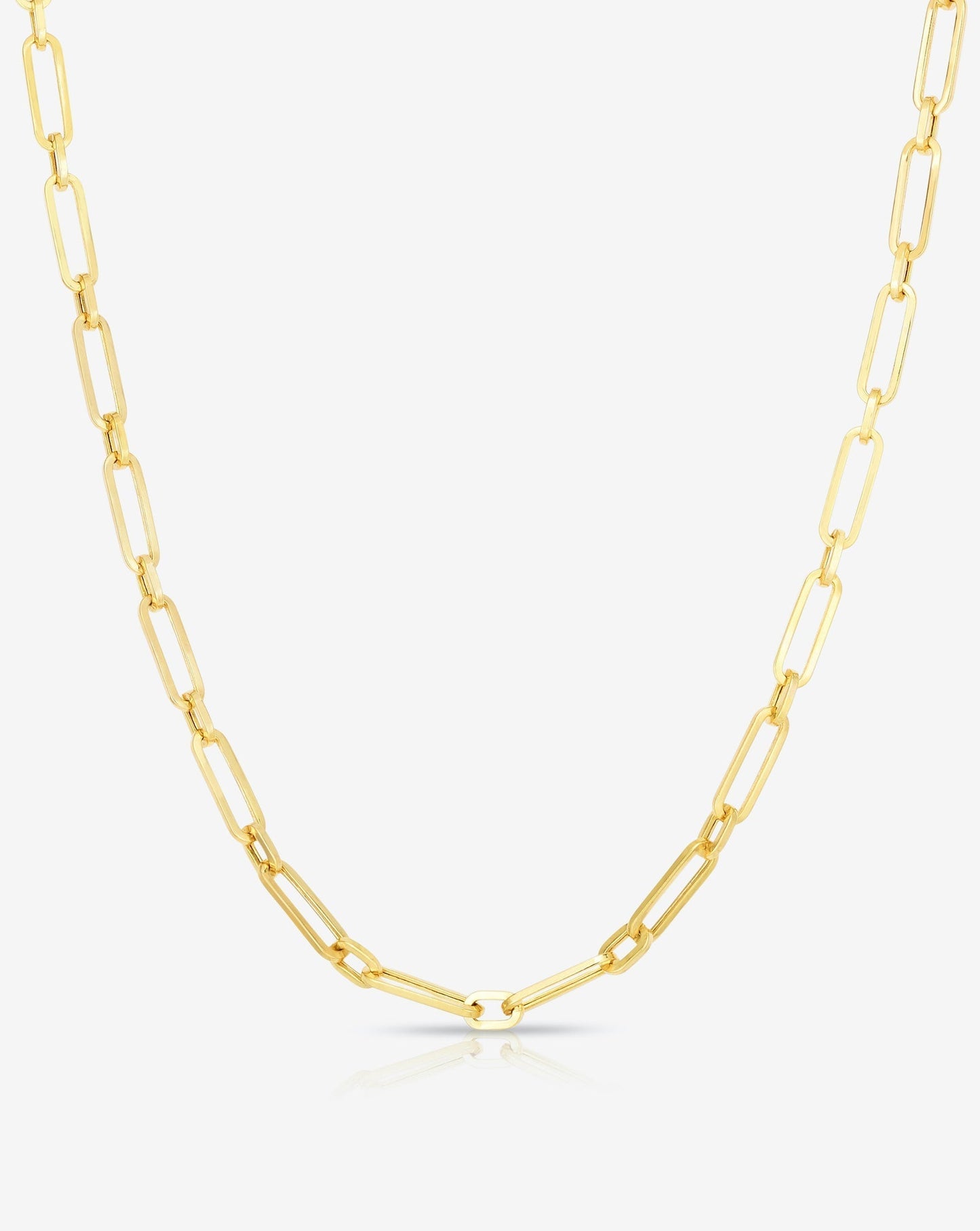 Ring Concierge Necklaces Long Link Chain Necklace - zoom in