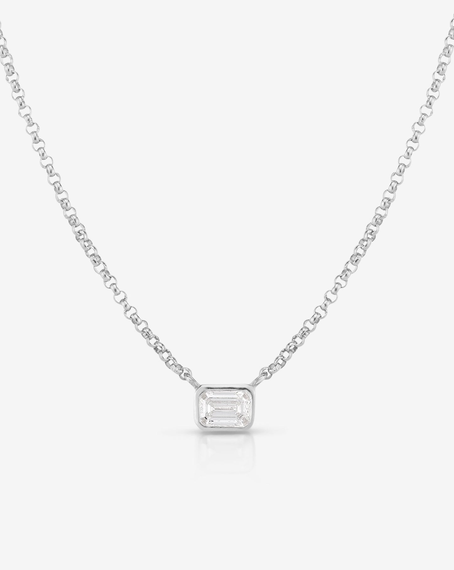 Ring Concierge Necklaces Mixed Shapes Diamond Pendant Necklace