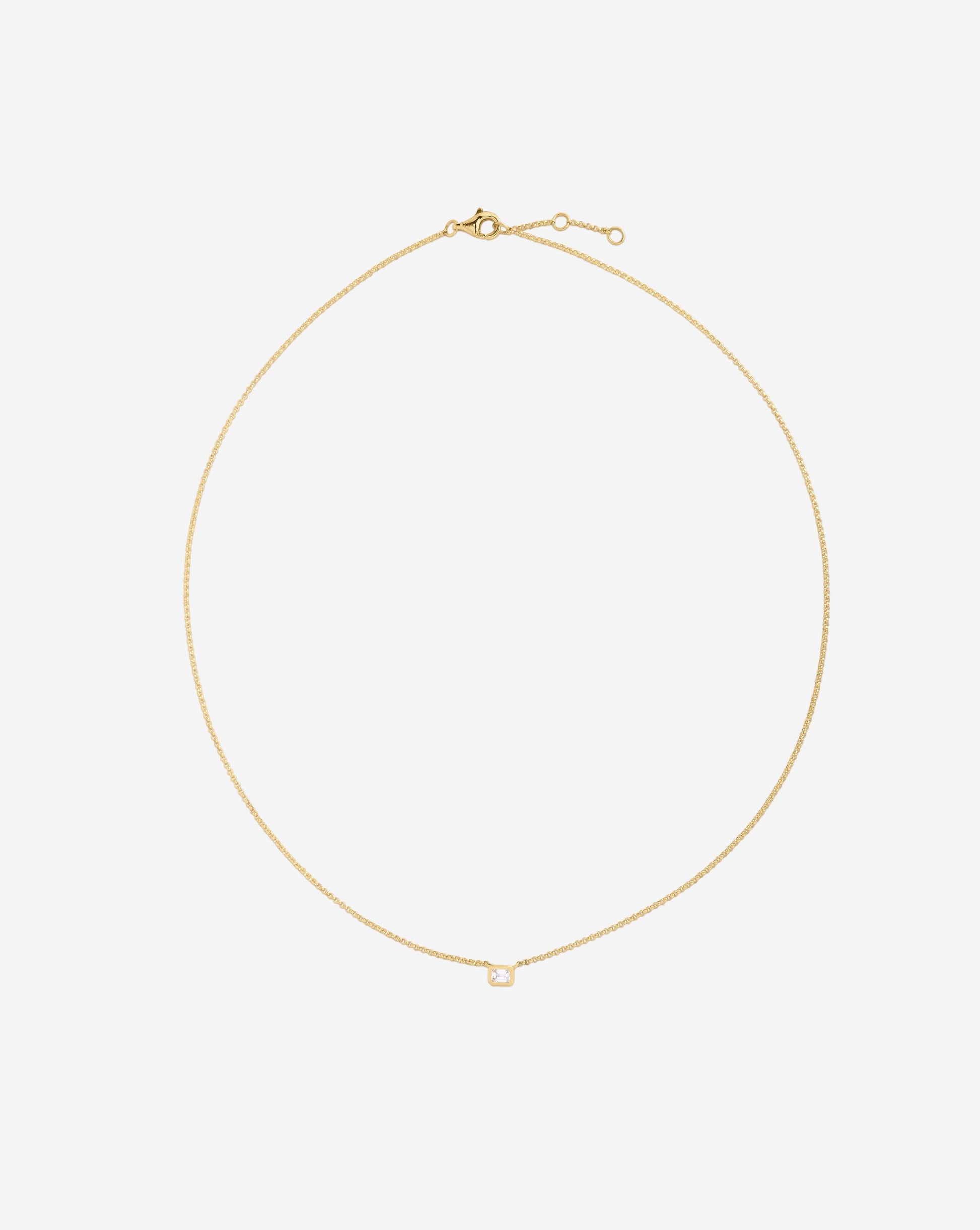 Ring Concierge Necklaces Mixed Shapes Diamond Pendant Necklace