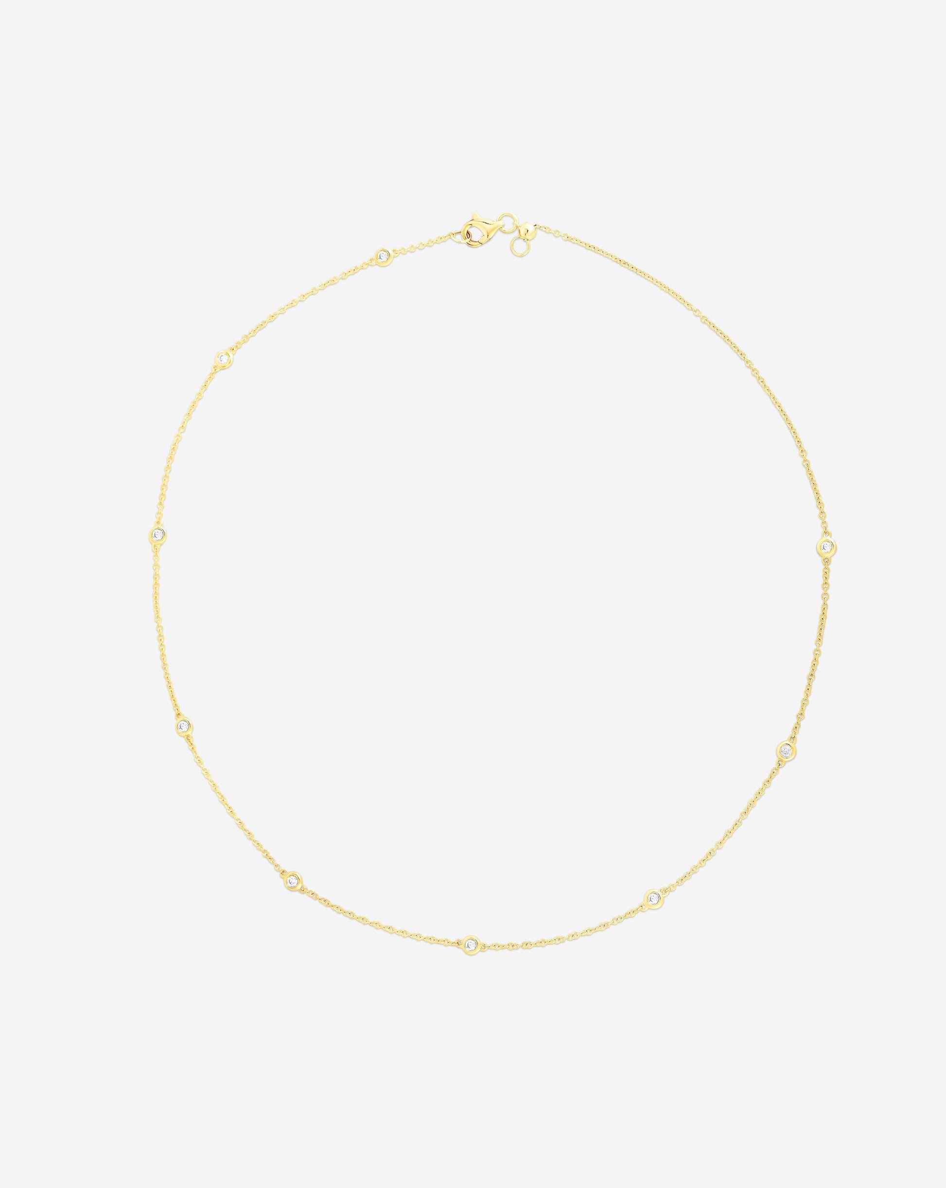 Ring Concierge Necklaces Multiway Diamond Bezel Necklace + Double Wrap Bracelet