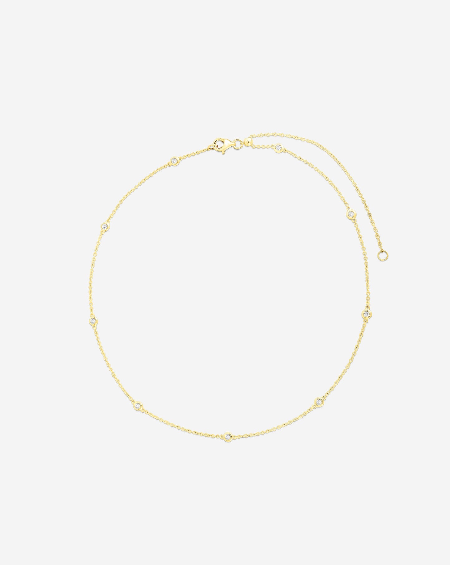 Ring Concierge Necklaces Multiway Diamond Bezel Necklace + Double Wrap Bracelet