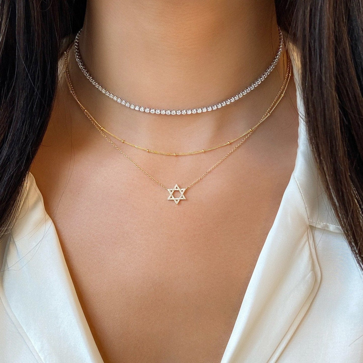 Ring Concierge Necklaces Star of David Necklace