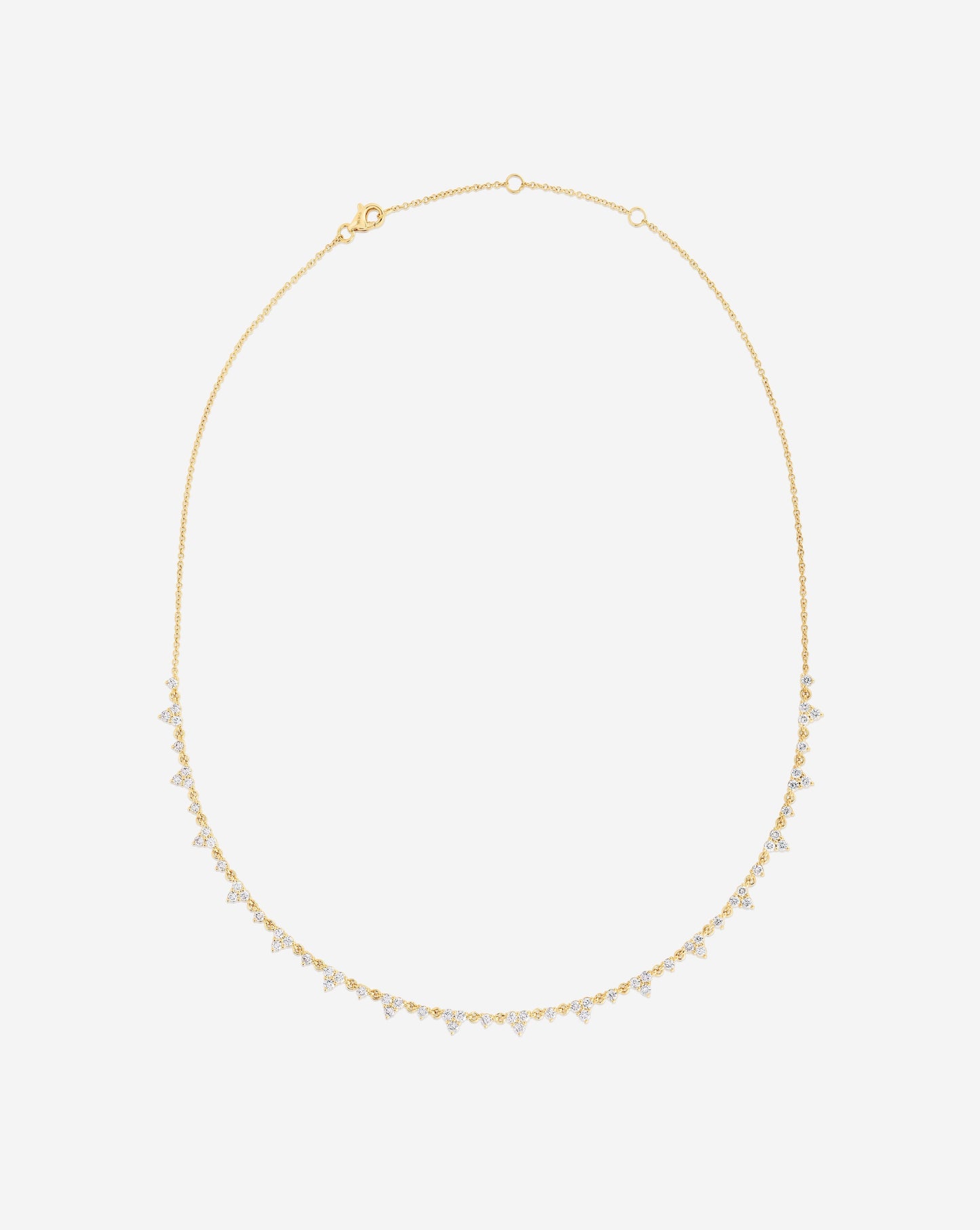 Ring Concierge Necklaces Trio Diamond Layering Necklace