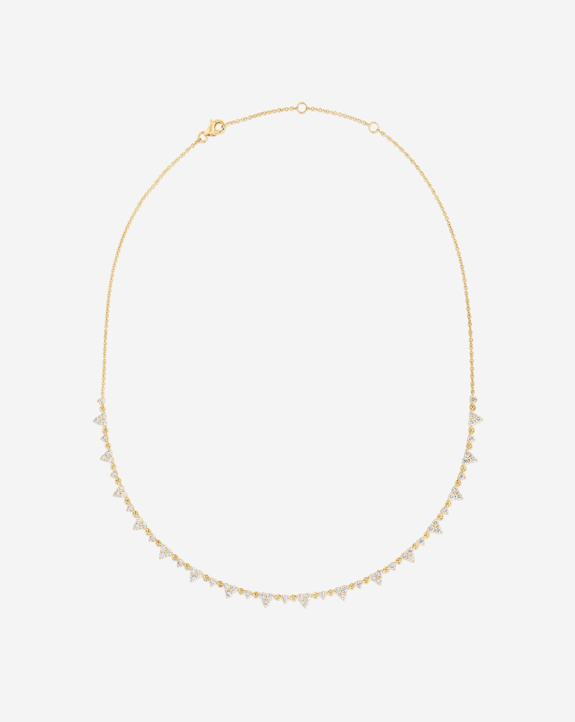 Ring Concierge Necklaces Trio Diamond Layering Necklace