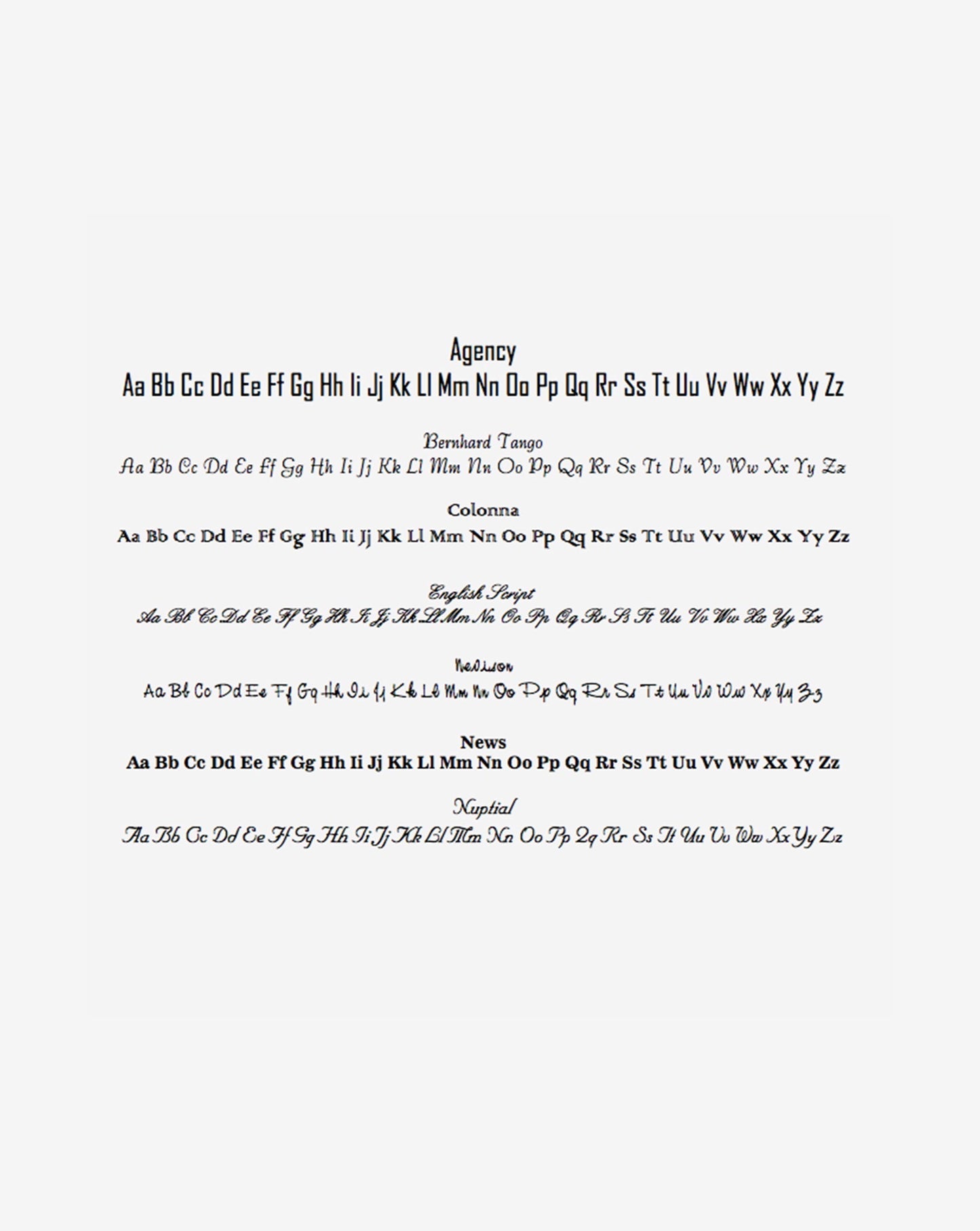 Ring Concierge Rings Engravable Gold Signet Ring - font options for engraving