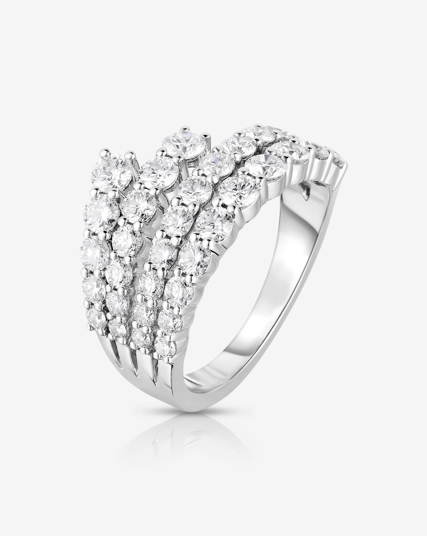 Ring Concierge Rings Fanned Diamond Statement Ring