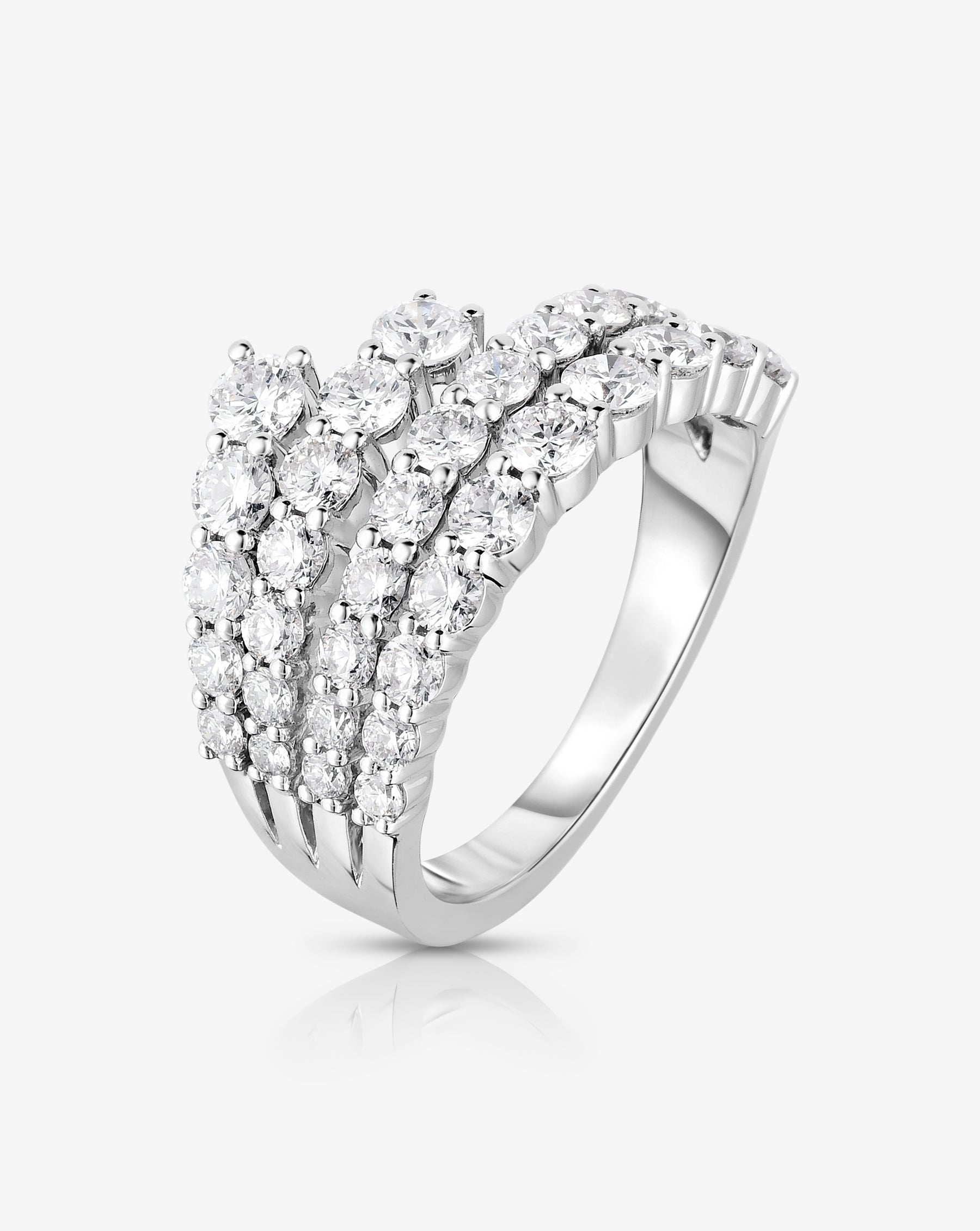 Ring Concierge Rings Fanned Diamond Statement Ring