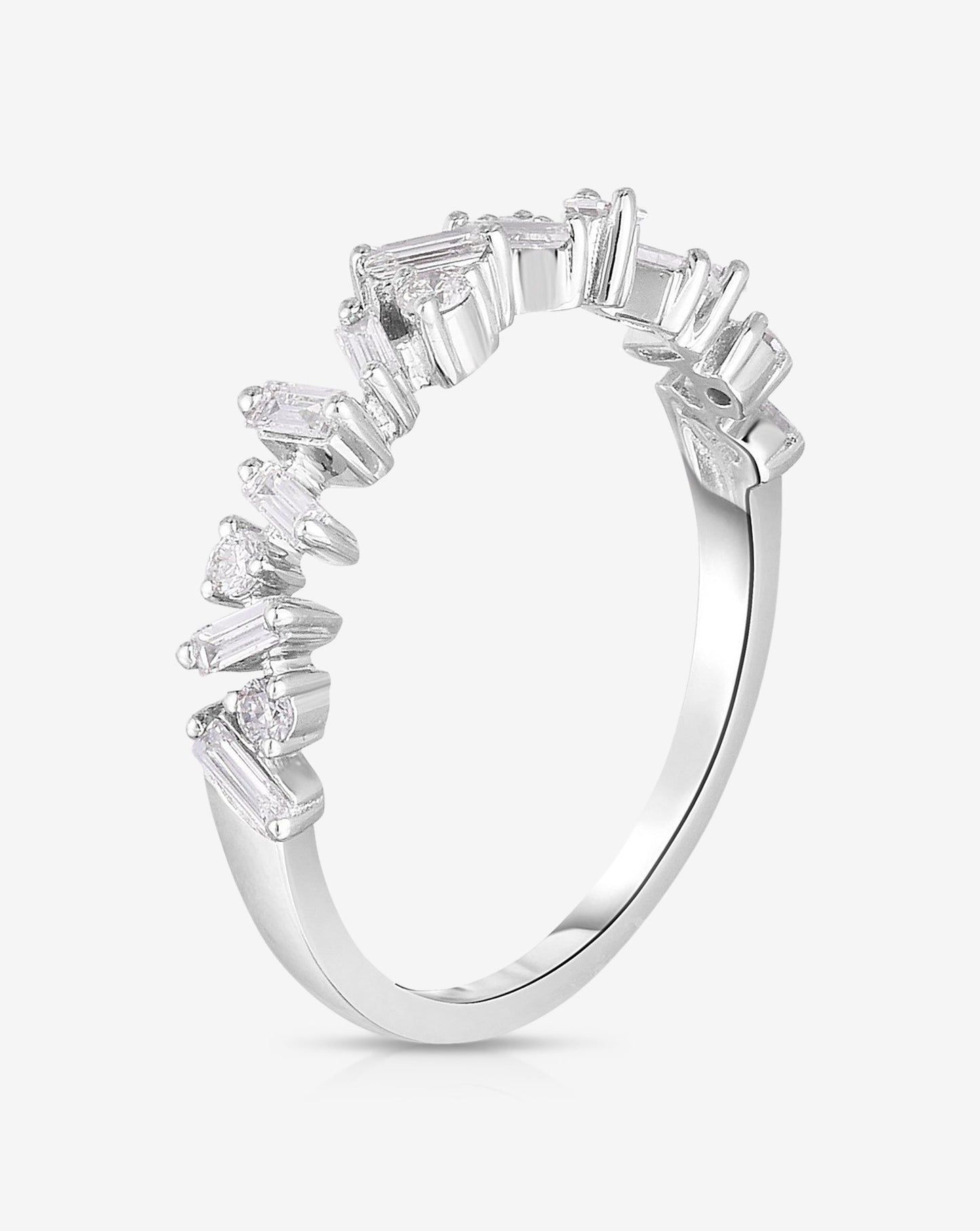 Ring Concierge Rings Mixed Shape Diamond Ring in 14K White Gold