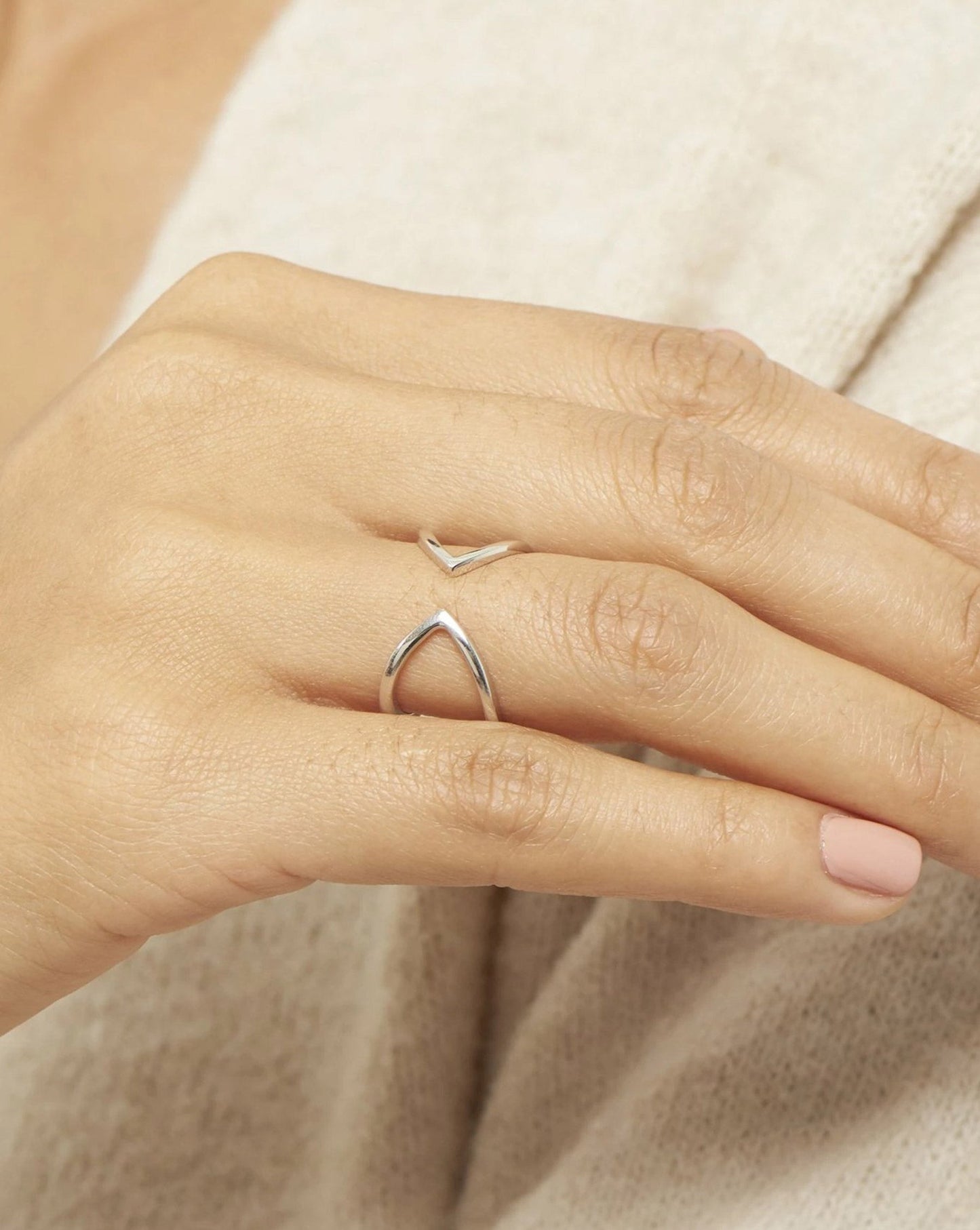 Ring Concierge Rings Open Geometric Ring