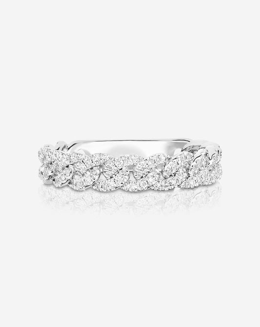 Ring Concierge Rings Pavé Diamond Chain Ring