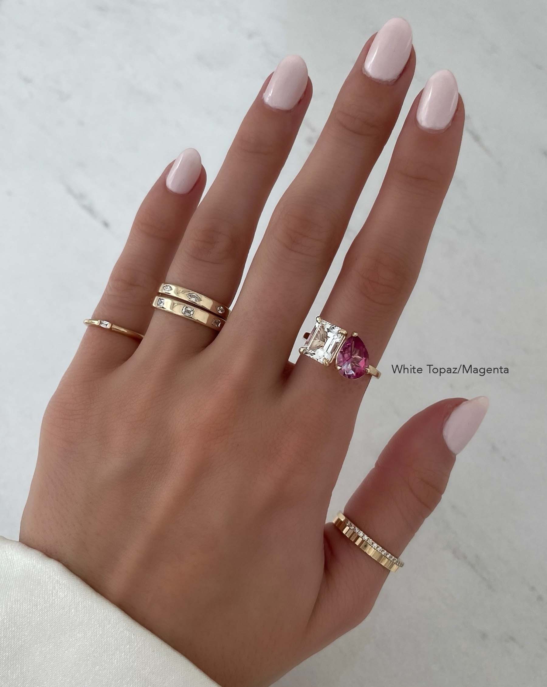 Ring Concierge Rings Ready-to-Ship Toi et Moi Gemstone Ring