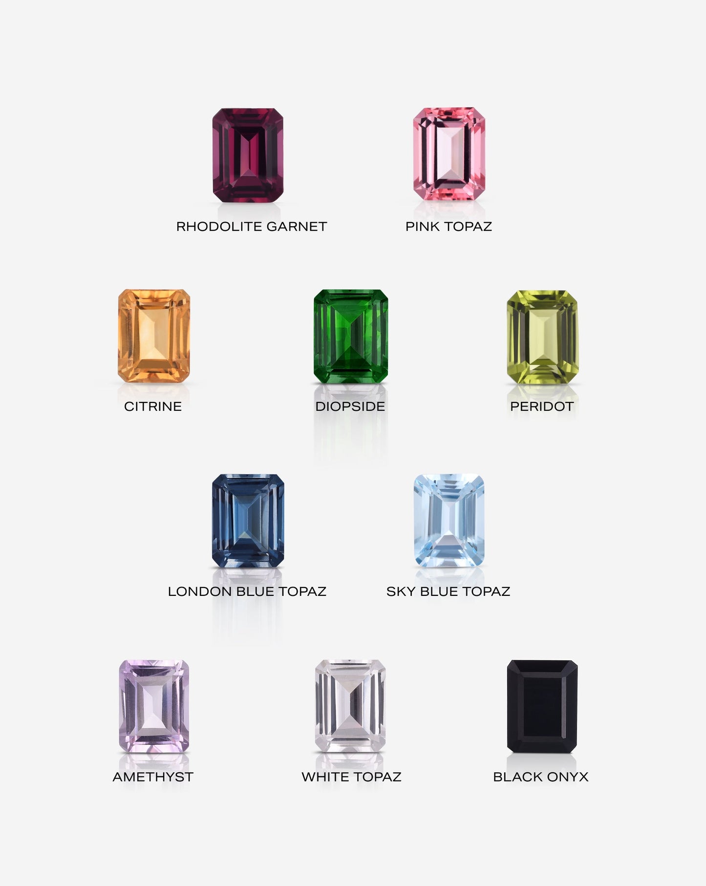 Toi et Moi Personalized Gemstone Ring