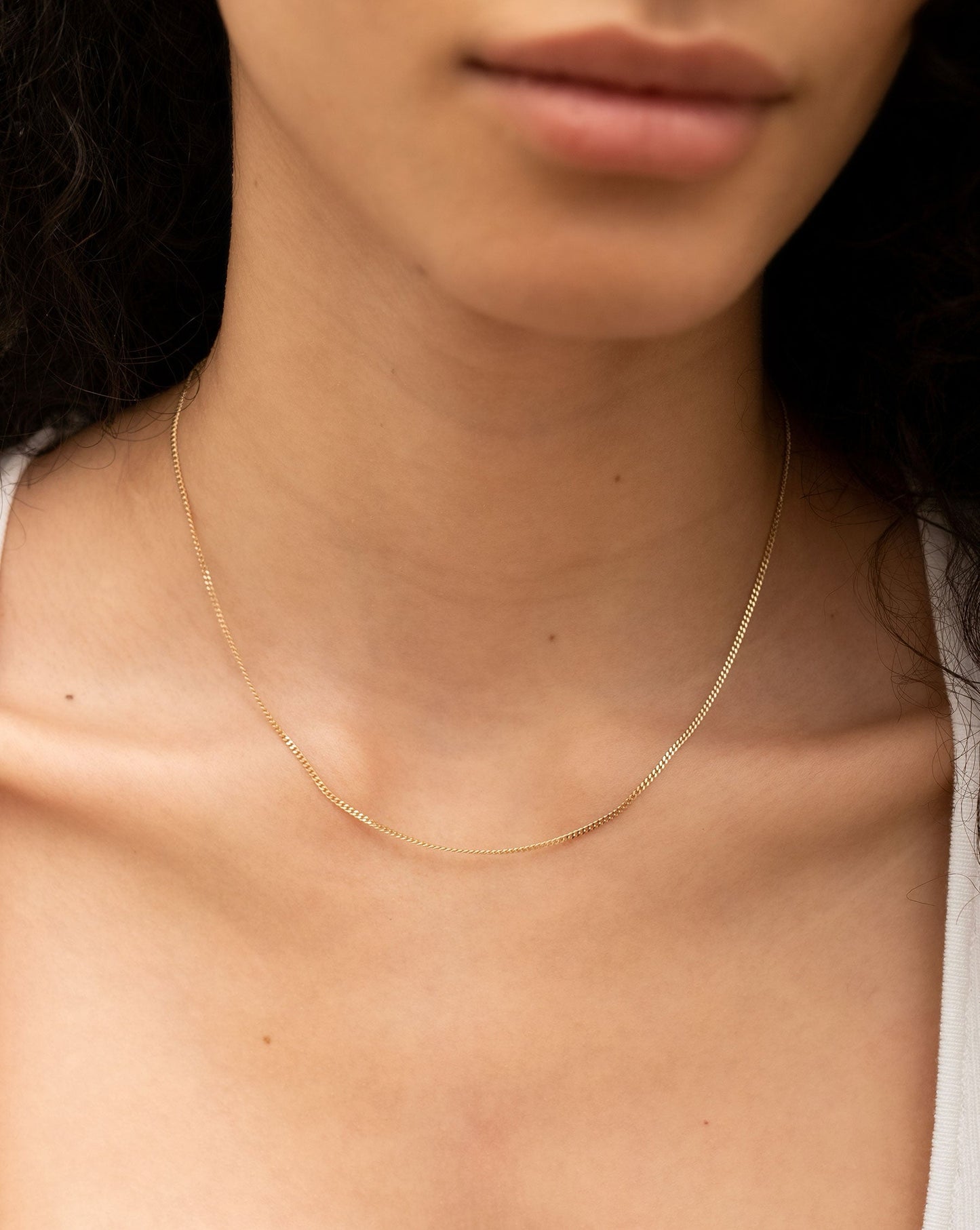 Ring Concierge Diamond Cut Chain Necklace 14k Yellow Gold