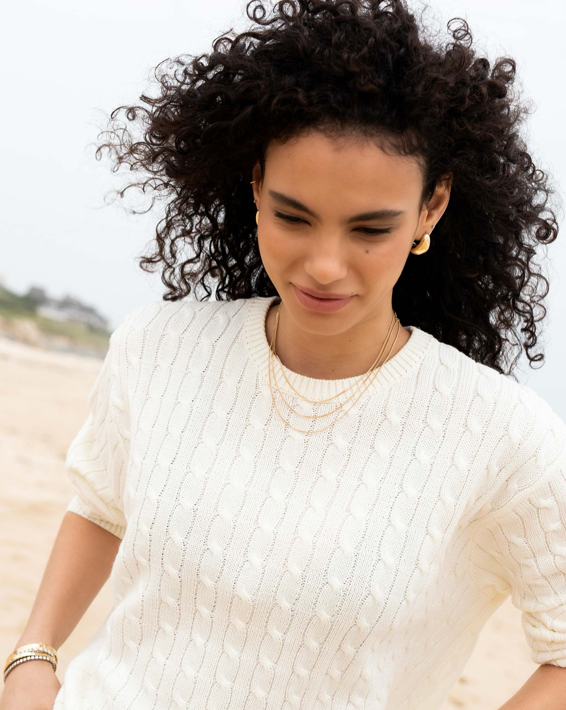 Ring Concierge Diamond Cut Chain Necklace 14k Yellow Gold